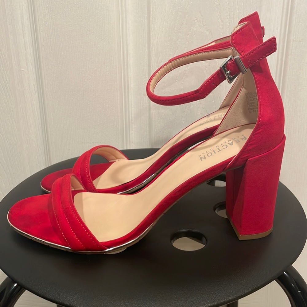 Red Dress Sandals Size 8.5